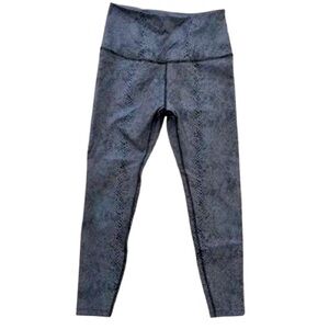 Beyond Yoga Viper Snake Skin Pattern High Waisted Midi Leggings Medium